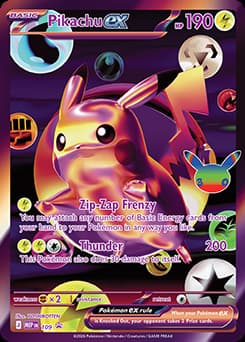 Pikachu ex Night promo